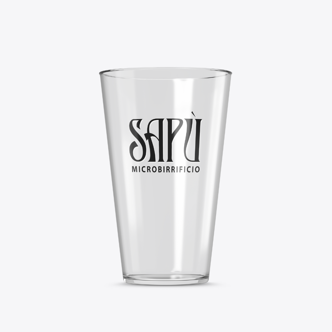 6 Bicchieri 40CL - Grafica Nera