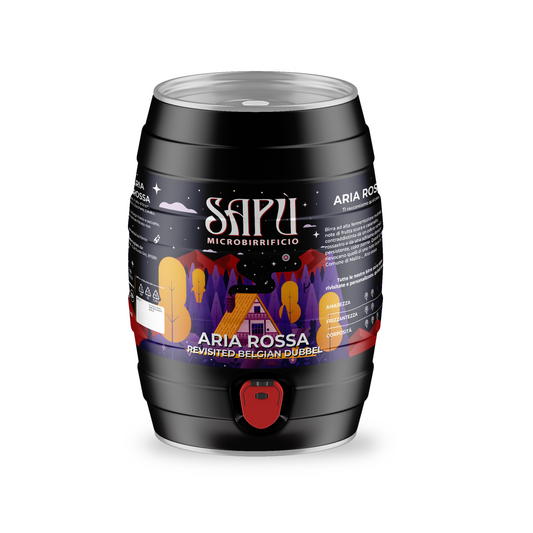 Aria Rossa - Fusto 5L con rubinetto